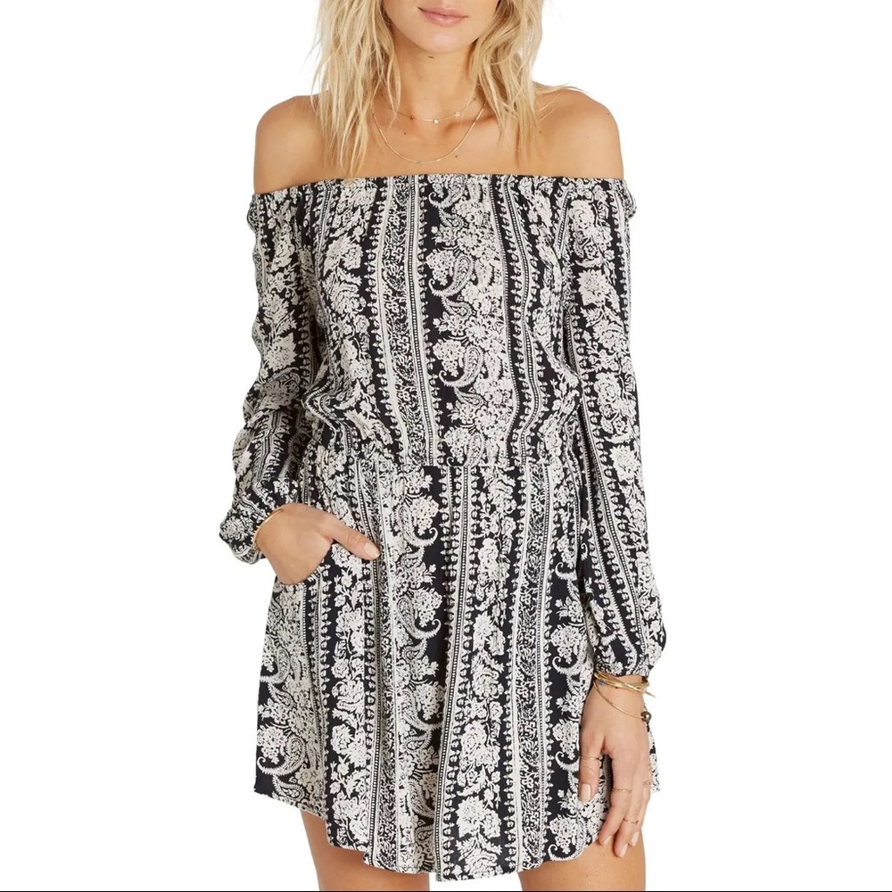 Billabong BNWT off the shoulder dress